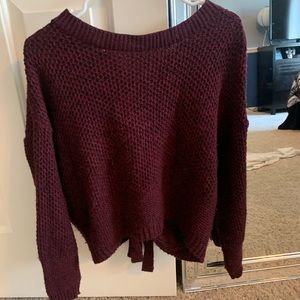 Maroon Sweater